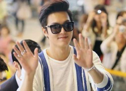 Lee Min Ho bụi phủi, điển trai ở sân bay