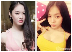 Linh Chi khoe mặt mộc và vòng một "vĩ đại" sau nâng ngực