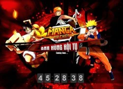 Luffy - Ichigo và Naruto hội tụ trong Manga Đại Chiến