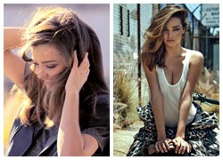 Miranda Kerr tạo dáng gợi cảm khó cưỡng với mô tô