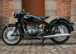 Xe môtô cổ quý hiếm BMW R50 dạo phố Sài thành