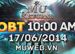 MU Returns tưng bừng Open Beta 17/6