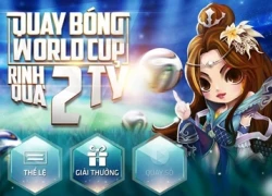 Mưa quà World Cup của game Võ Lâm Chi Mộng