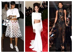 Những bộ cánh làm nên &#8216;Biểu tượng thời trang 2014&#8242; Rihanna