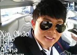 Quang Lê lại bị &#8216;ném đá&#8217; vì khoe xe Limousine kệch cỡm