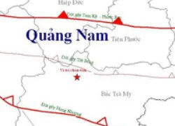 Quảng Nam: Liên tiếp xảy ra động đất ở Sông Tranh