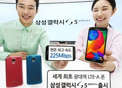 Samsung chính thức công bố Galaxy S5 LTE-A, màn hình WQHD tại Hàn Quốc