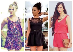 Sành điệu với playsuit ngày nắng hè