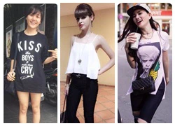 Sao Việt chịu khó diện street style kiểu cách hơn sao ngoại