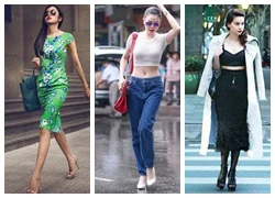 Sao Việt xuống phố như sải bước trên sàn catwalk