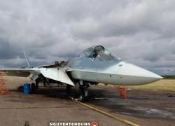 Siêu tiêm kích T-50 của Nga bất ngờ bốc cháy