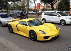 Siêu xe Porsche 918 Spyder đến Brazil đúng dịp World Cup 2014