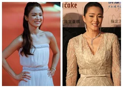 Song Hye Kyo, Củng Lợi, Ôn Bích Hà lộng lẫy trên thảm đỏ