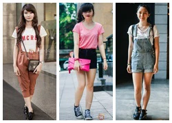 Street style: Phong cách chống nóng đầu hè của giới trẻ Bắc-Nam