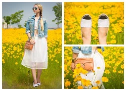 Style nữ tính của cô gái Nga nhỏ nhắn