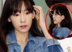 Taeyeon (SNSD) căng thẳng trong lần đầu xuất hiện sau "bão" hẹn hò