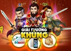 Tam Quốc VTC "đãi tiệc" cho game thủ bằng iPhone 5S