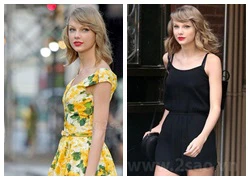 Taylor Swift đẹp rực rỡ xuống phố