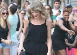 Taylor Swift ngượng vì các fan New York vây quanh