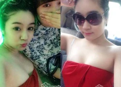 'Tình cũ' Cao Thái Sơn khéo khoe vòng một căng đầy