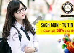 Trị mụn ưu đãi cực sốc dành cho học sinh, sinh viên hè 2014