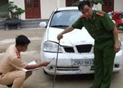 Tự sơn lại xe ô tô sau khi gây tai nạn giao thông