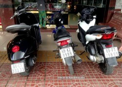 Vespa 946 gần 400 triệu đồng đeo biển ngũ quý 3 ở Cà Mau