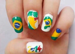 Xu hướng nail World Cup ấn tượng