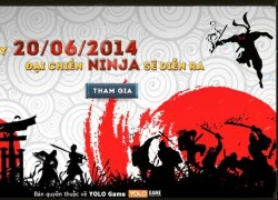 Xuất hiện teaser mang tên Đại chiến Ninja tại Việt Nam