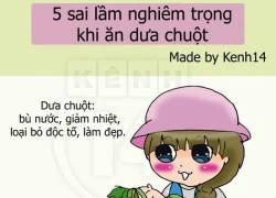 5 thực phẩm 'tối kỵ' ăn kèm với dưa chuột