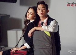 Angelababy đẹp lạnh lùng bên Kim Soo Hyun