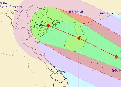 Bão đổ bộ sớm hơn, mạnh hơn vào Quảng Ninh-Hải Phòng