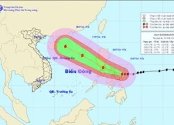 Bão Rammasun mạnh lên, tâm bão giật mạnh cấp 15, 16