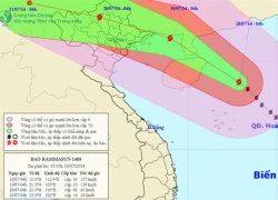 Bão số 2 giật lên cấp 17, cách Hoàng Sa 250 km