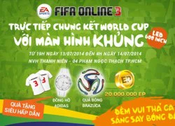 Bùng nổ trong đêm chung kết World Cup 2014 cùng FIFA Online 3