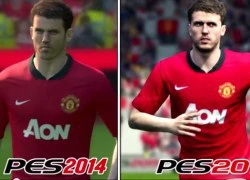 Cầu thủ PES 2015 có đẹp trai hơn PES 2014?