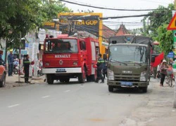 Cháy nhà trong hẻm