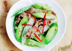 [Chế biến] &#8211; Bò xào quả lặc lày