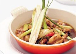 [Chế biến] - Gà kho sả ớt