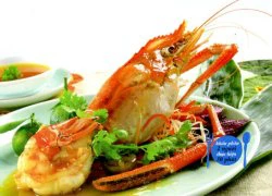 [Chế biên] &#8211; Tôm càng quay xốt tắc