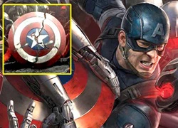 Chiếc khiên của Captain America bị đập nát