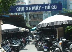 Chợ xe máy lớn nhất miền Bắc có thể bị di dời