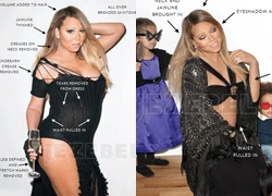 Choáng với thân hình xồ xề của Mariah Carey trước khi photoshop