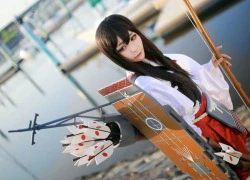 Cosplay Akagi - Kantai Collection chất lừ của cô nàng người Hàn Quốc Reve Kang