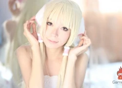 Cosplay cực dễ thương của cô bé Chii trong Chobits