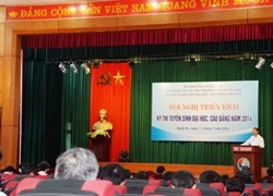 Cụm thi Vinh: Gần 18 ngàn thí sinh ứng thi đợt 2