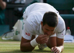 Djokovic tái hiện màn ăn cỏ ở Wimbledon