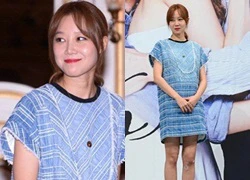 Gong Hyo Jin xuất hiện ở họp báo với thương tích đầy mình