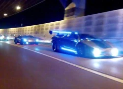 Hàng chục siêu xe Lamborghini độ LED "huyên náo" Tokyo