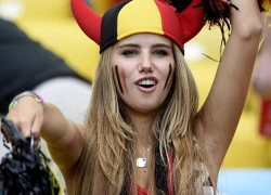 Hot girl Bỉ &#8216;đổi đời&#8217; nhờ World Cup